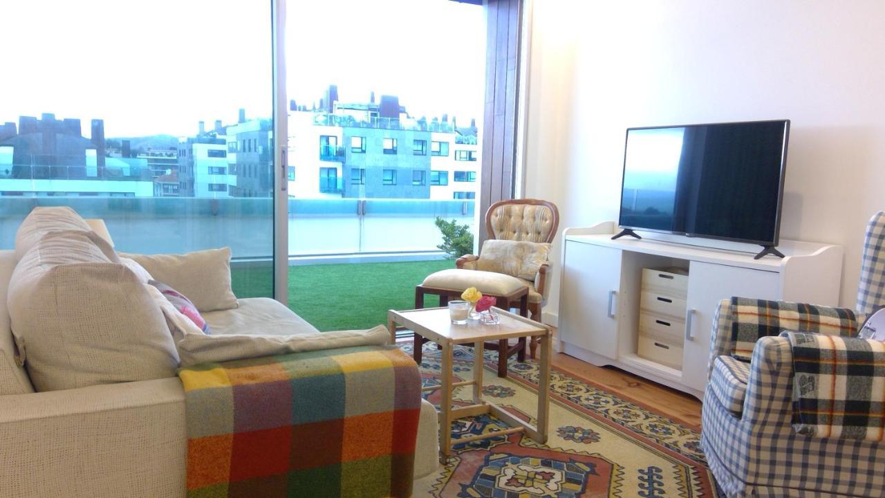 Preciosa Habitacion Doble En Atico Con Terraza II Apartment Santiago de Compostela Bagian luar foto