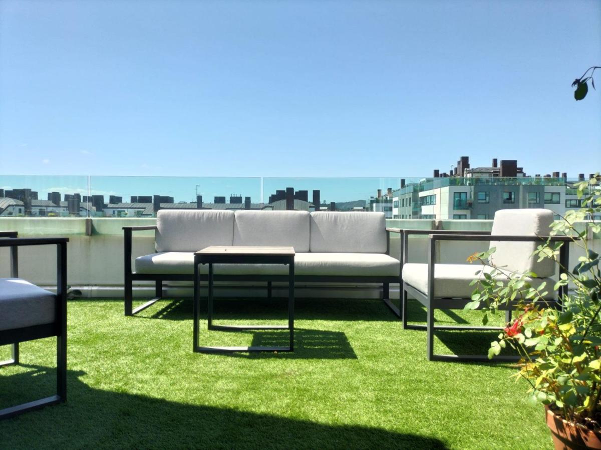 Preciosa Habitacion Doble En Atico Con Terraza II Apartment Santiago de Compostela Bagian luar foto